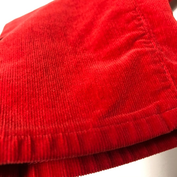 ADRIANO GOLDSCHMIED Stevie Red Corduroy Ankle pants Jeans 27 - Picture 4 of 8